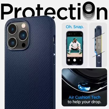 Etui Spigen Mag Armor do Apple iPhone 14 Pro Max Navy Blue