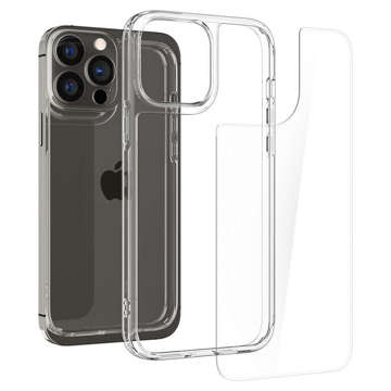 Etui Spigen Quartz Hybrid do Apple iPhone 13 Pro Crystal Clear