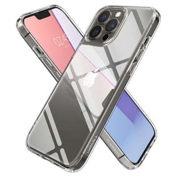 Etui Spigen Quartz Hybrid do Apple iPhone 13 Pro Crystal Clear