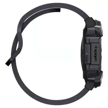 Etui Spigen Rugged Armor do Samsung Galaxy Watch 7 (44 mm) Matte Black