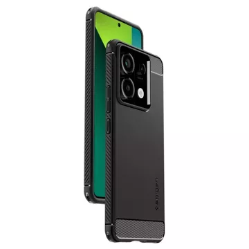 Etui Spigen Rugged Armor do Xiaomi Redmi Note 13 Pro 5G / Poco X6 5G Matte Black