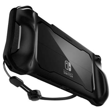 Etui Spigen Rugged Armor obudowa do Nintendo Switch Oled Matte Black