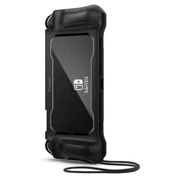 Etui Spigen Rugged Armor obudowa do Nintendo Switch Oled Matte Black