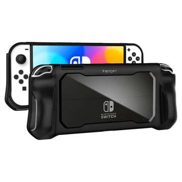 Etui Spigen Rugged Armor obudowa do Nintendo Switch Oled Matte Black