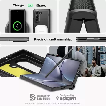 Etui Spigen Slim Armor Pro do Samsung Galaxy Z Fold 6 Black