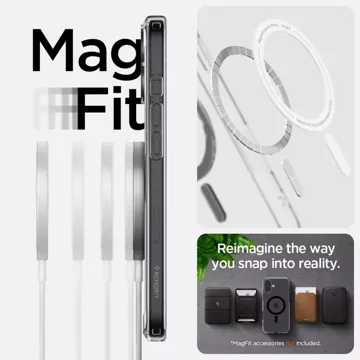 Etui Spigen Ultra Hybrid Mag MagSafe do Apple iPhone 16 Black