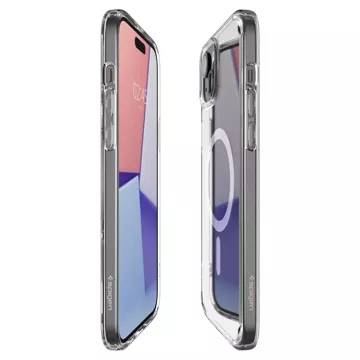 Etui Spigen Ultra Hybrid Mag Magsafe do Apple iPhone 15 Plus White