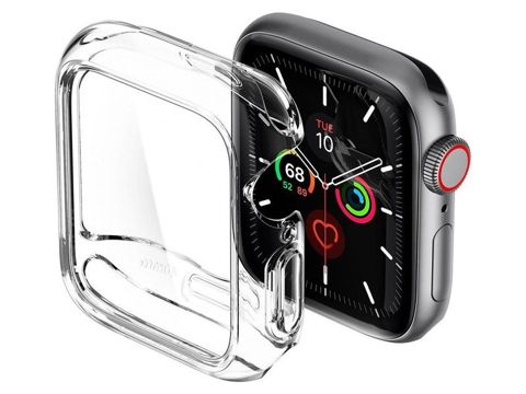 Etui Spigen Ultra Hybrid do Apple Watch Series 4/5/6/SE 44mm Crystal Clear