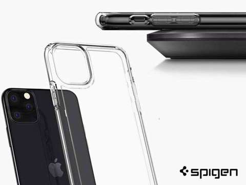 Etui Spigen Ultra Hybrid do Apple iPhone 11 Pro Crystal Clear + szkło