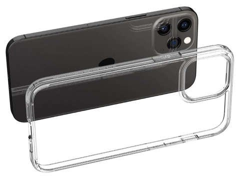 Etui Spigen Ultra Hybrid do Apple iPhone 12/ 12 Pro 6.1 Crystal Clear + Szkło Alogy