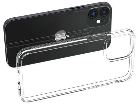 Etui Spigen Ultra Hybrid do Apple iPhone 12 Mini 5.4 Crystal Clear + Szkło Alogy