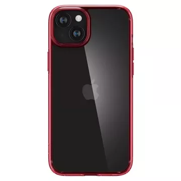 Etui Spigen Ultra Hybrid do Apple iPhone 15 - czerwone