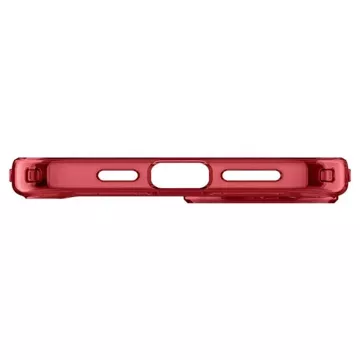 Etui Spigen Ultra Hybrid do Apple iPhone 15 - czerwone