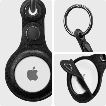 Etui Spigen Valentinus do Apple AirTag Black