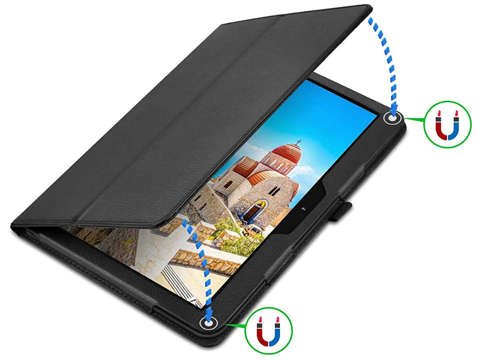 Etui Stand Cover Alogy stojak do Lenovo Tab M10 10.1 TB-X505 F/L Czarne