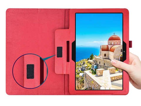 Etui Stand Cover Alogy stojak do Lenovo Tab M10 10.1 TB-X505 F/L Czerwone