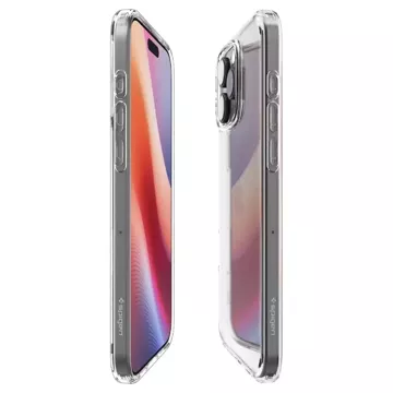 Etui + Szkło Spigen Ultra Hybrid do Apple iPhone 16 Pro Max Crystal Clear