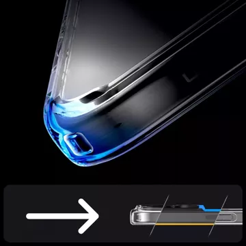 Etui + Szkło Spigen Ultra Hybrid do Apple iPhone 16 Pro Max Crystal Clear