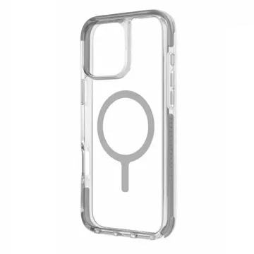 Etui UNIQ Combat do iPhone 16 Pro Max 6.9" Magclick Charging Szary/Stone Grey