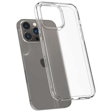 Etui do Apple iPhone 14 Pro obudowa case Spigen Ultra Hybrid Frost Clear + Szkło