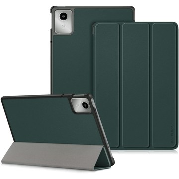 Etui do Lenovo Tab K11E / M11 10.95" TB330FU / TB330XU / TB331FC Book Case Cover z klapką obudowa futerał pokrowiec Alogy Zielone + Szkło + Rysik