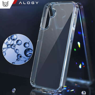 Etui do Samsung Galaxy A15 4G/5G, Galaxy A25 5G obudowa plecki futerał Hybrid Clear Case Alogy Przezroczyste