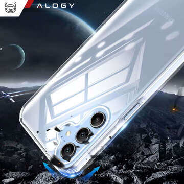 Etui do Samsung Galaxy A15 4G/5G, Galaxy A25 5G obudowa plecki futerał Hybrid Clear Case Alogy Przezroczyste