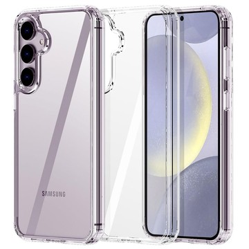 Etui do Samsung Galaxy S24 3mk Armor Case Clear obudowa pancerne plecki przezroczyste + Szkło