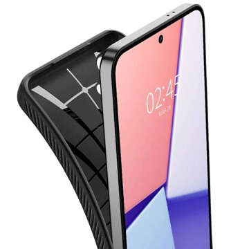 Etui do Samsung Galaxy S24+ Plus Spigen Liquid Air Case obudowa plecki czarne matowe Matte Black