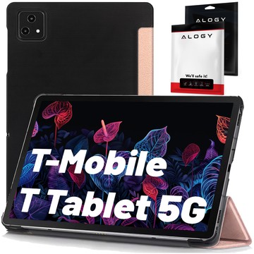 Etui do T-Mobile T Tablet 5G 10.36" obudowa na tablet Alogy Book Cover Case Rose Gold