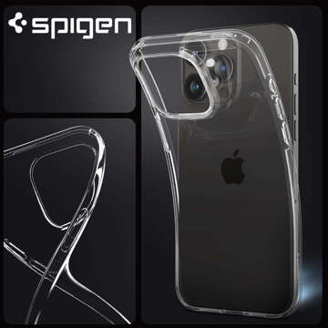 Etui do iPhone 15 Pro Spigen Liquid Crystal Case obudowa ochronna na telefon Crystal Clear