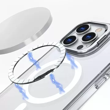 Etui do iPhone 16 Pro Max MagStand MagSafe na telefon Clear