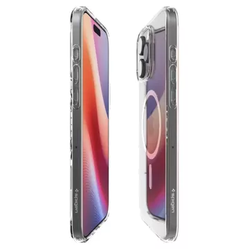 Etui do iPhone 16 Pro Max Spigen Liquid Crystal Mag Magsafe obudowa ochronna na telefon Clear