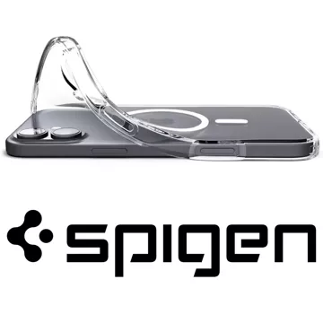 Etui do iPhone 16 Spigen Liquid Crystal Mag Magsafe obudowa ochronna case na telefon Clear