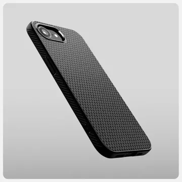 Etui do iPhone 16e Spigen Liquid Air Matte Black