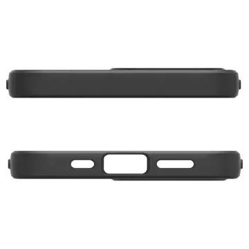 Etui do iPhone 16e Spigen Liquid Air Matte Black