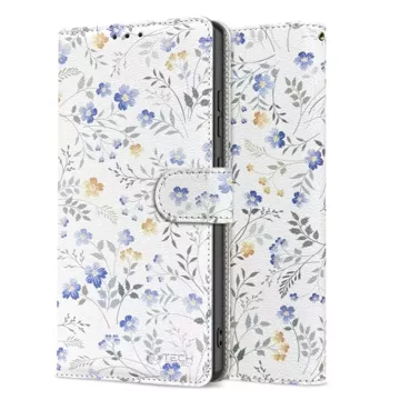 Etui do iPhone 16e Tech-Protect Wallet Spring Flowers