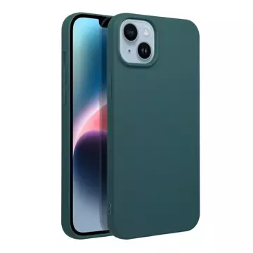 Etui futerał MATT do Apple iPhone 15 ciemnozielony