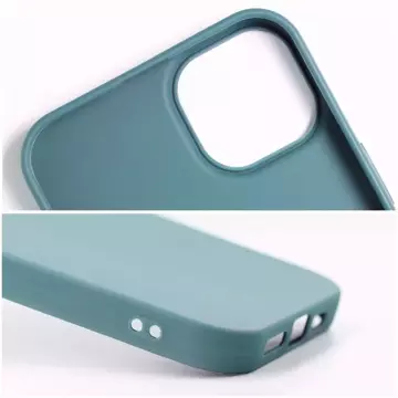 Etui futerał MATT do Apple iPhone 15 ciemnozielony