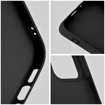 Etui futerał SILICONE do Apple iPhone 15 Pro czarny