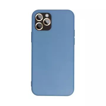 Etui futerał SILICONE do Apple iPhone 15 Pro niebieski