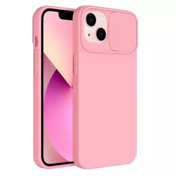 Etui futerał SLIDE do Apple iPhone 15 Pro jasnoróżowy