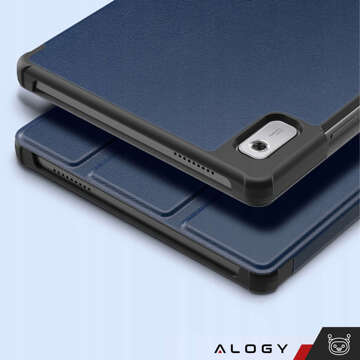 Etui na tablet Lenovo Tab M9 2023 9" TB310XU TB310FU obudowa Case Alogy Book Cover Granatowe