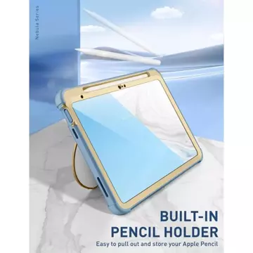 Etui na tablet Supcase Cosmo do Apple iPad 10.9 2022 MARBLE BLUE