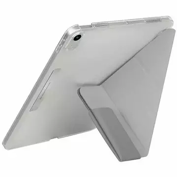 Etui na tablet UNIQ Camden do  iPad 10 gen. (2022) szary/grey fossil Antimicrobial