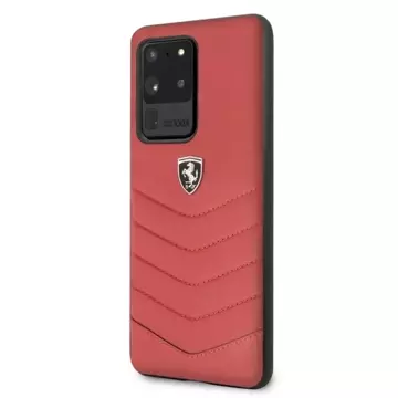 Etui na telefon Ferrari Hardcase do Samsung Galaxy S20 Ultra czerwony/red Heritage