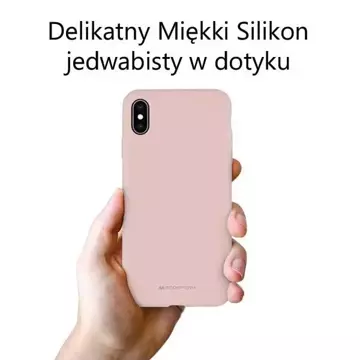 Etui na telefon Mercury Silicone do iPhone X/Xs różowo -piaskowy/pink sand