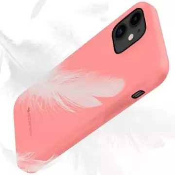 Etui na telefon Mercury Soft do iPhone 13 Mini różowy/pink