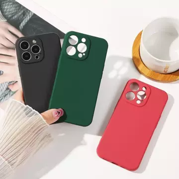 Etui na telefon Silicone Case do Samsung Galaxy A54 5G silikonowy pokrowiec fioletowe