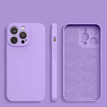 Etui na telefon Silicone Case do Samsung Galaxy A54 5G silikonowy pokrowiec fioletowe